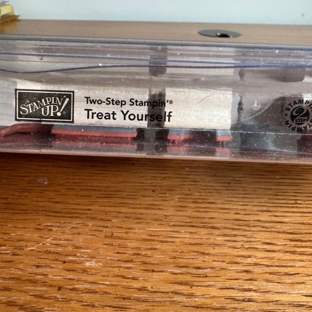 Stampin‎ Up Treat Yourself Wood Mount Rubber Stamp Gumball Machine 2005